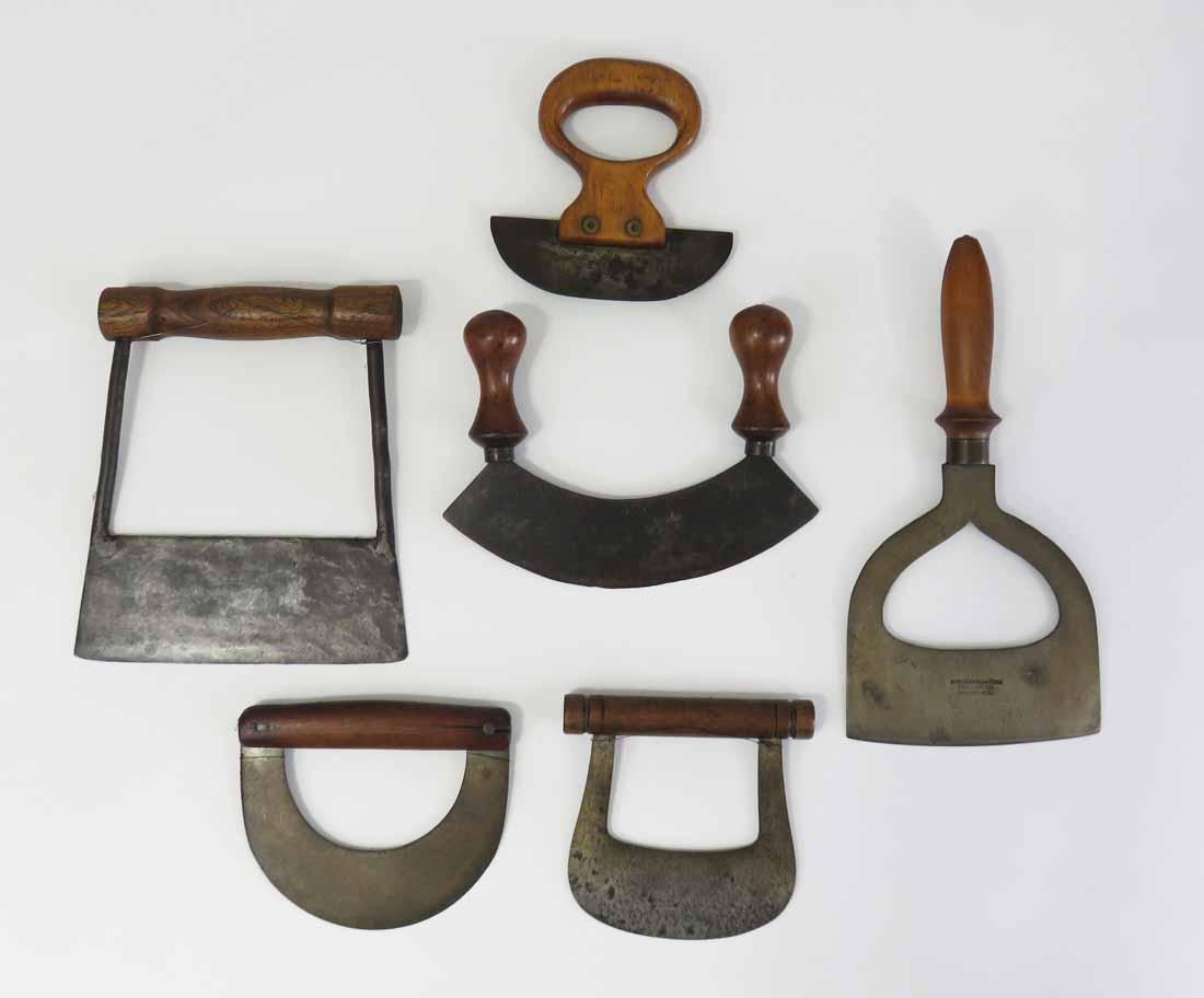 COLLECTION OF SIX FOOD CHOPPERS (1 of 6)