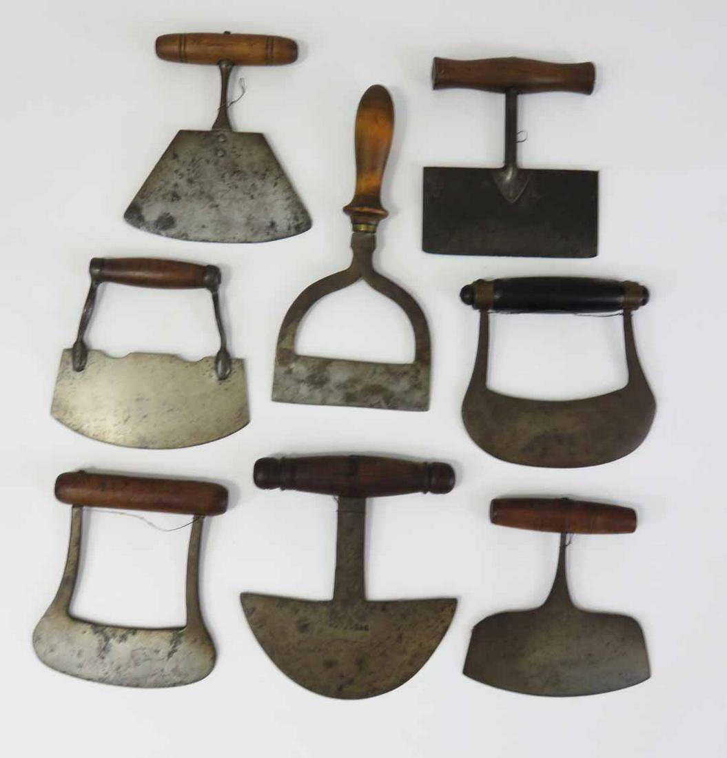 COLLECTION OF EIGHT FOOD CHOPPERS (1 of 6)