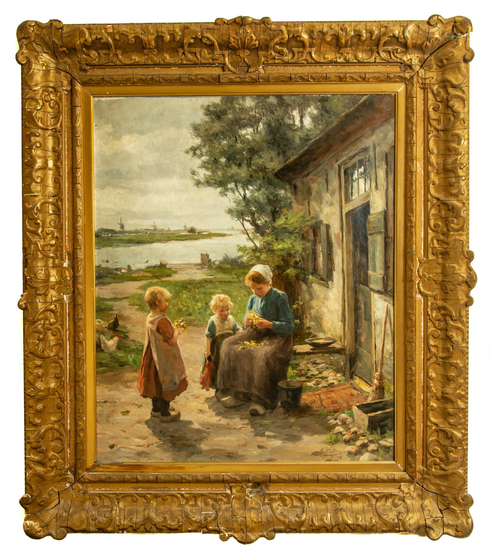 EVERT PIETERS (NETHERLANDS, 1856-1932): GENRE PAINTING (1 of 5)