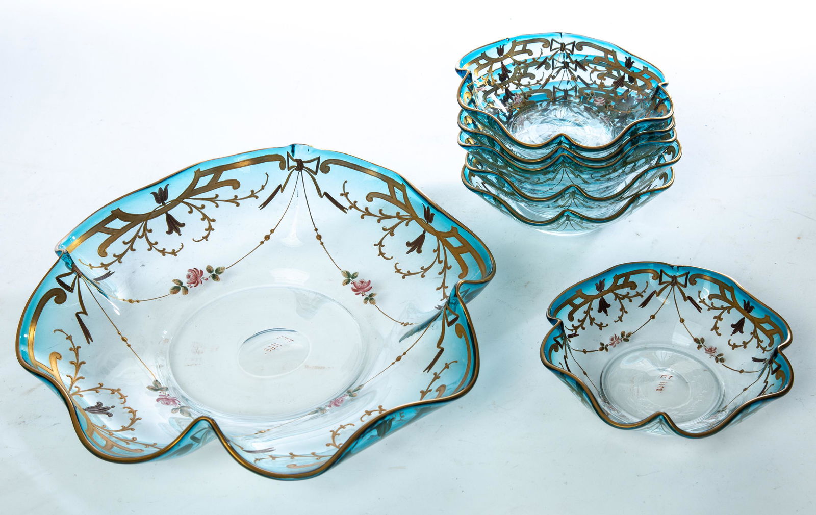 ENAMELED GLASS BERRY SET (1 of 3)