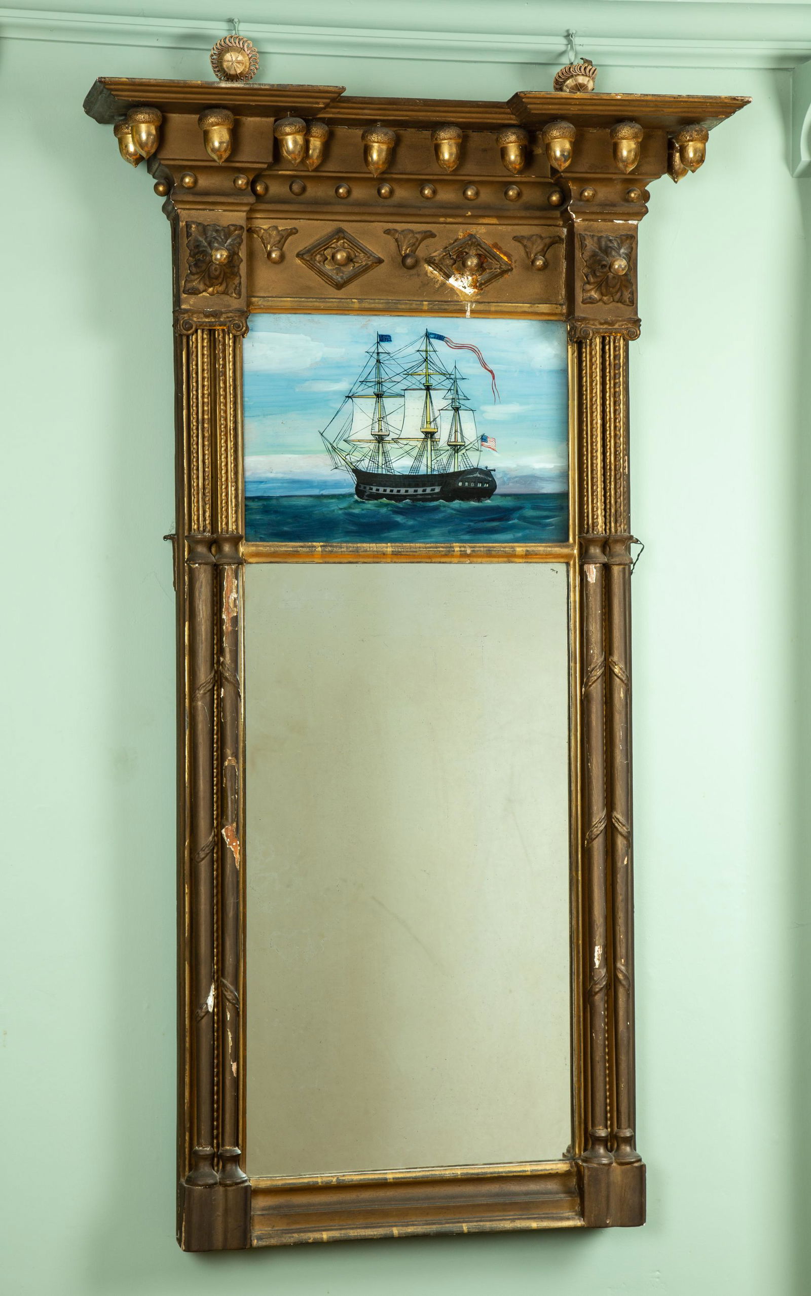 CLASSICAL MIRROR WITH SHIP TABLET (1 of 3)