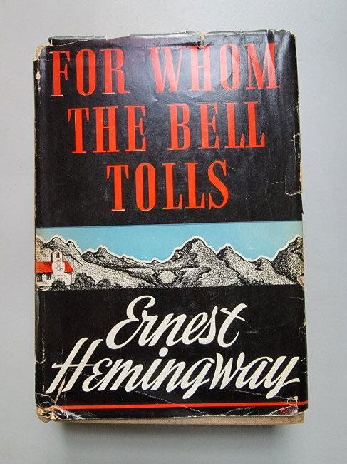 1ST ED. ERNEST HEMINGWAY FOR WHOM THE BELL TOLLS (1 of 5)