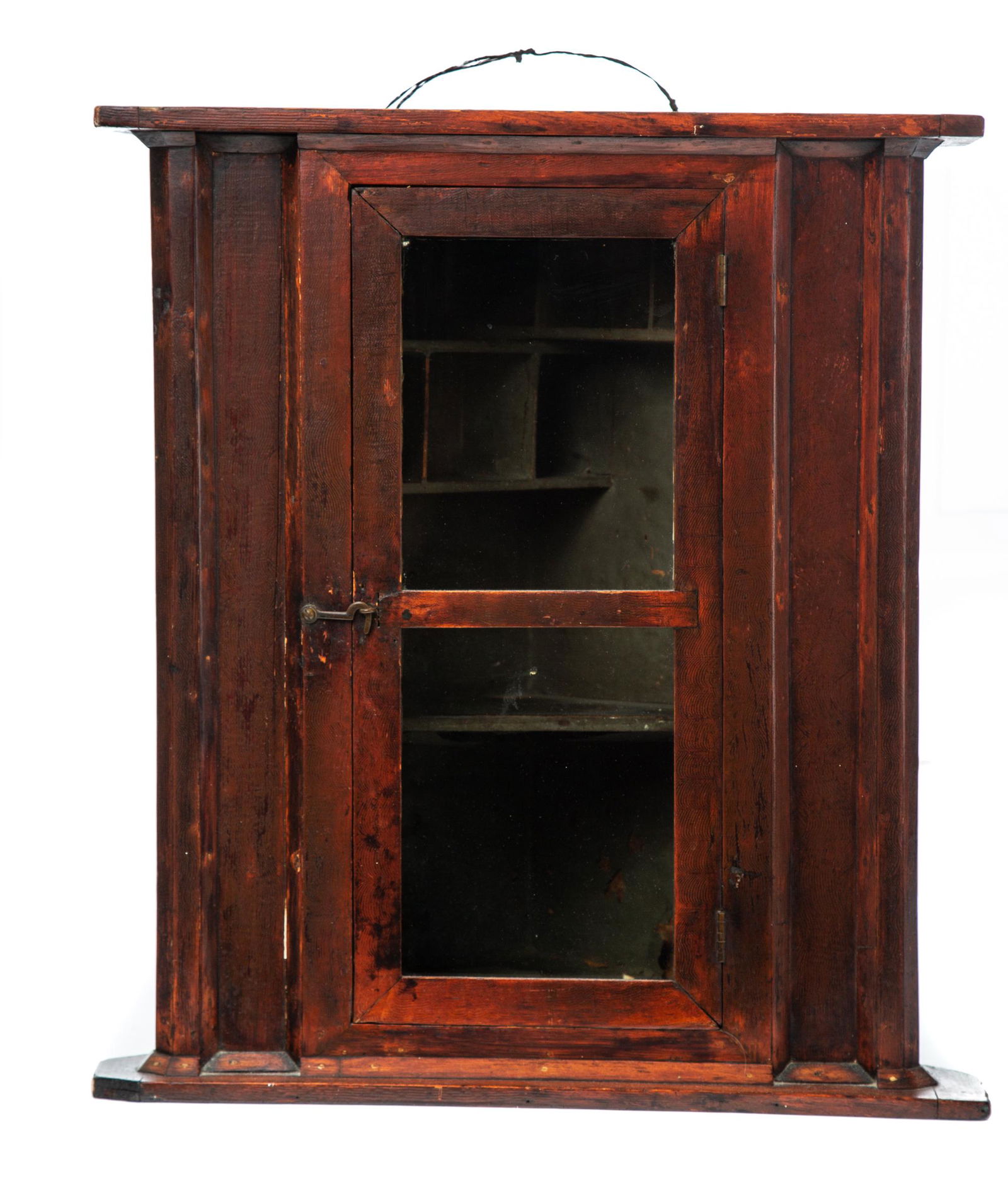 DIMINUTIVE HANGING CORNER CUPBOARD (1 of 4)