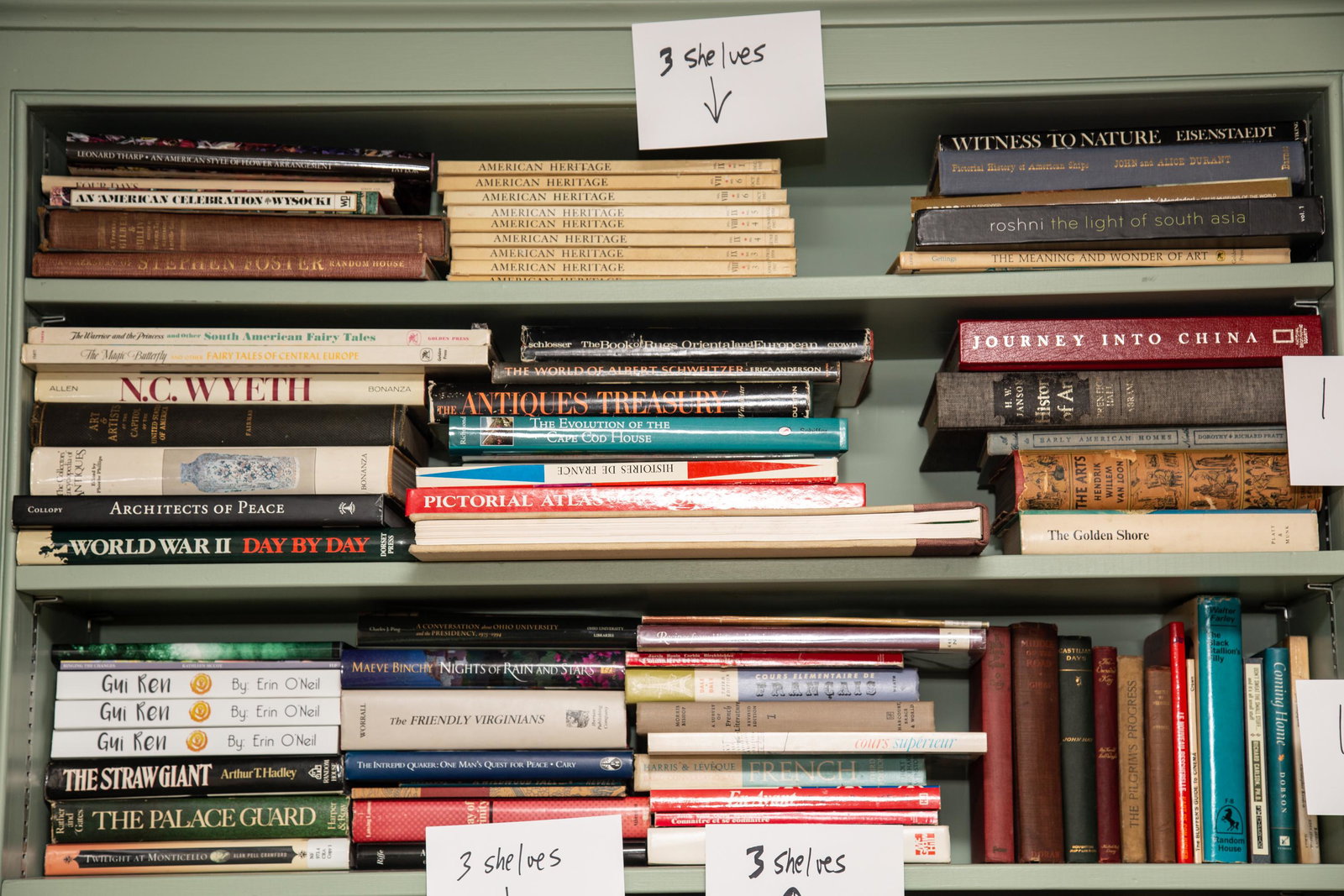 COLLECTION OF BOOKS: Including art history and coffee table books. (LR71)