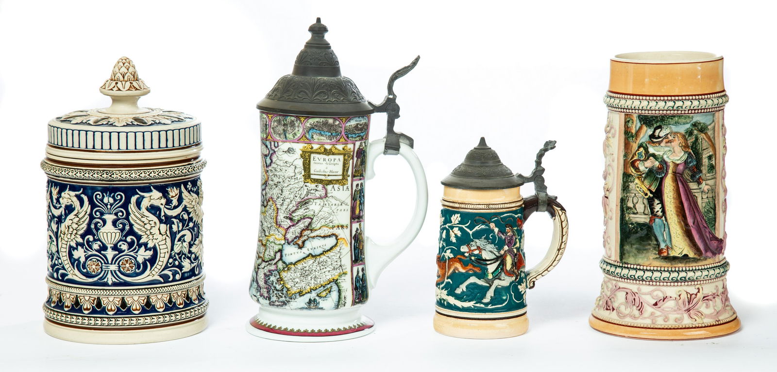 THREE STEINS AND TOBACCO JAR (1 of 6)