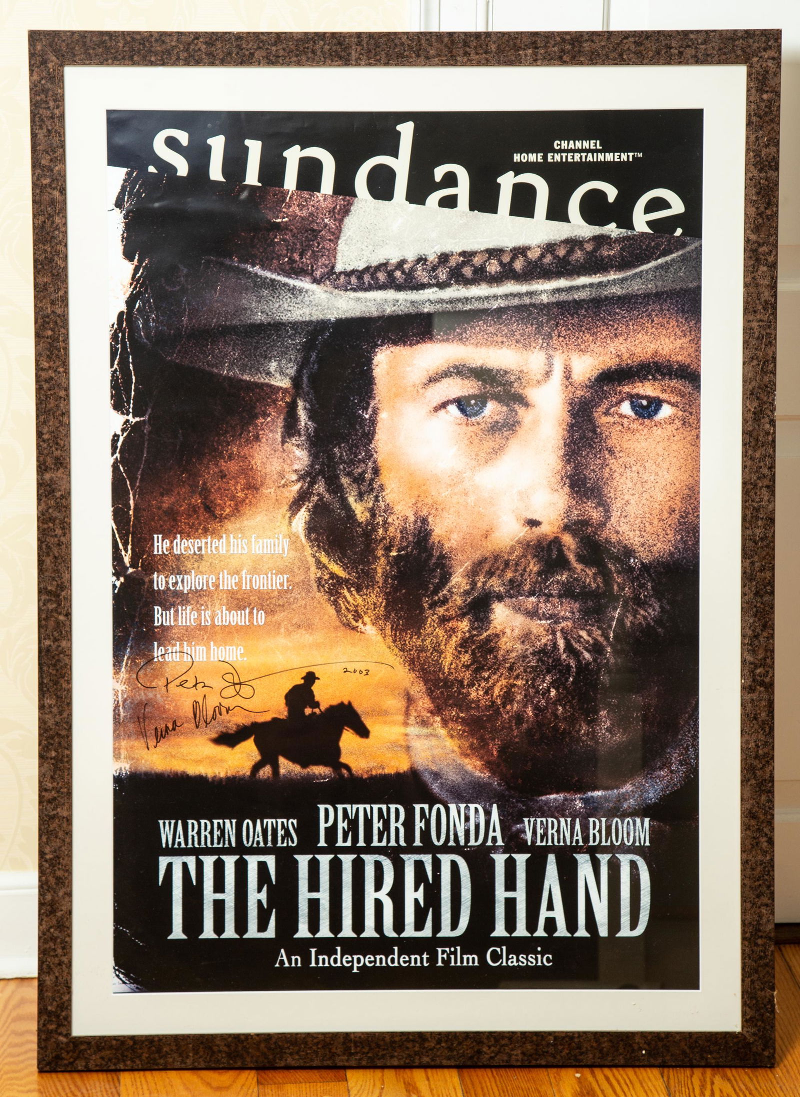 AUTOGRAPHED MOVIE POSTER: THE HIRED HAND (1 of 2)