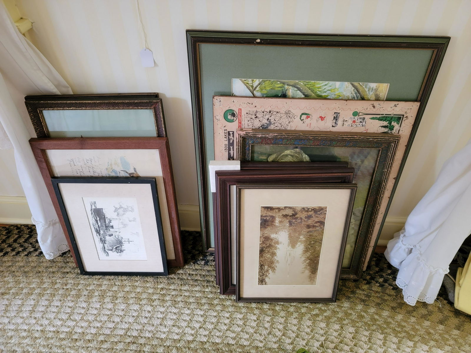 COLLECTION OF FRAMED ART (1 of 7)