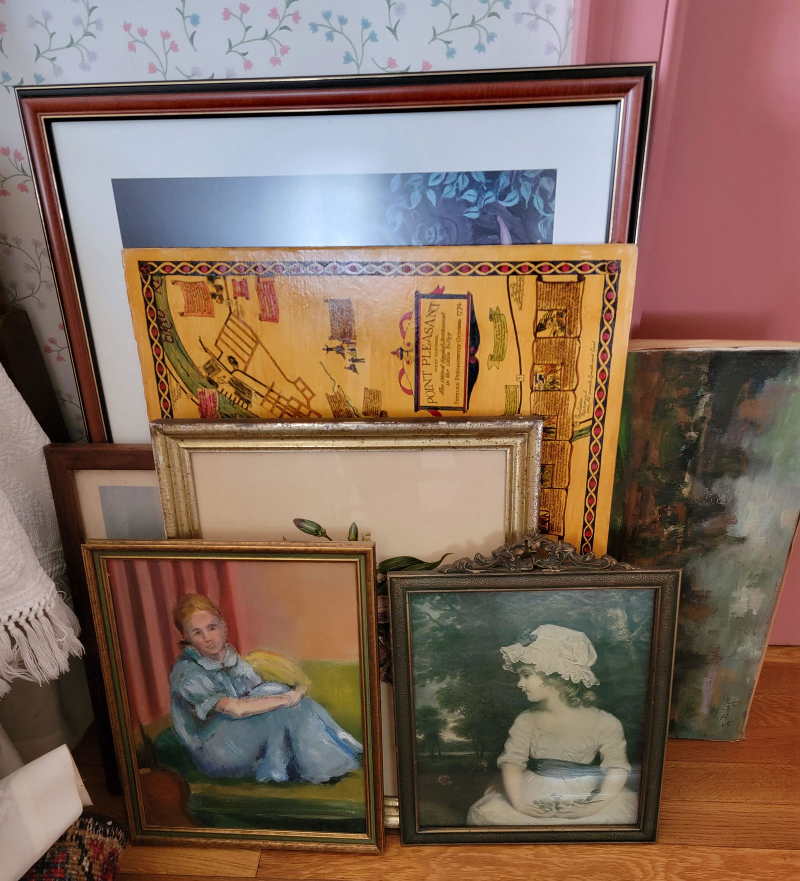 COLLECTION OF PAINTINGS AND PRINTS (1 of 7)