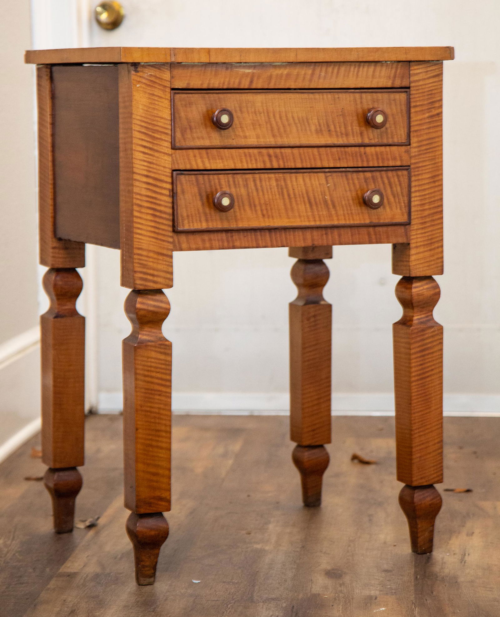 SHERATON TWO-DRAWER STAND (1 of 4)