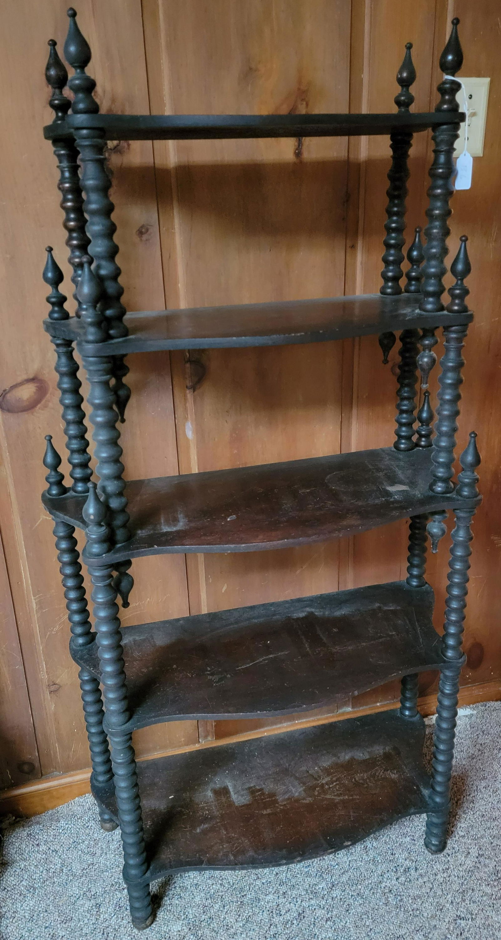 VICTORIAN ETAGERE OR WHAT-NOT SHELF (1 of 3)