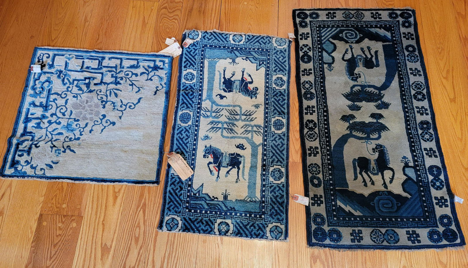 THREE CHINESE AREA RUGS (1 of 3)