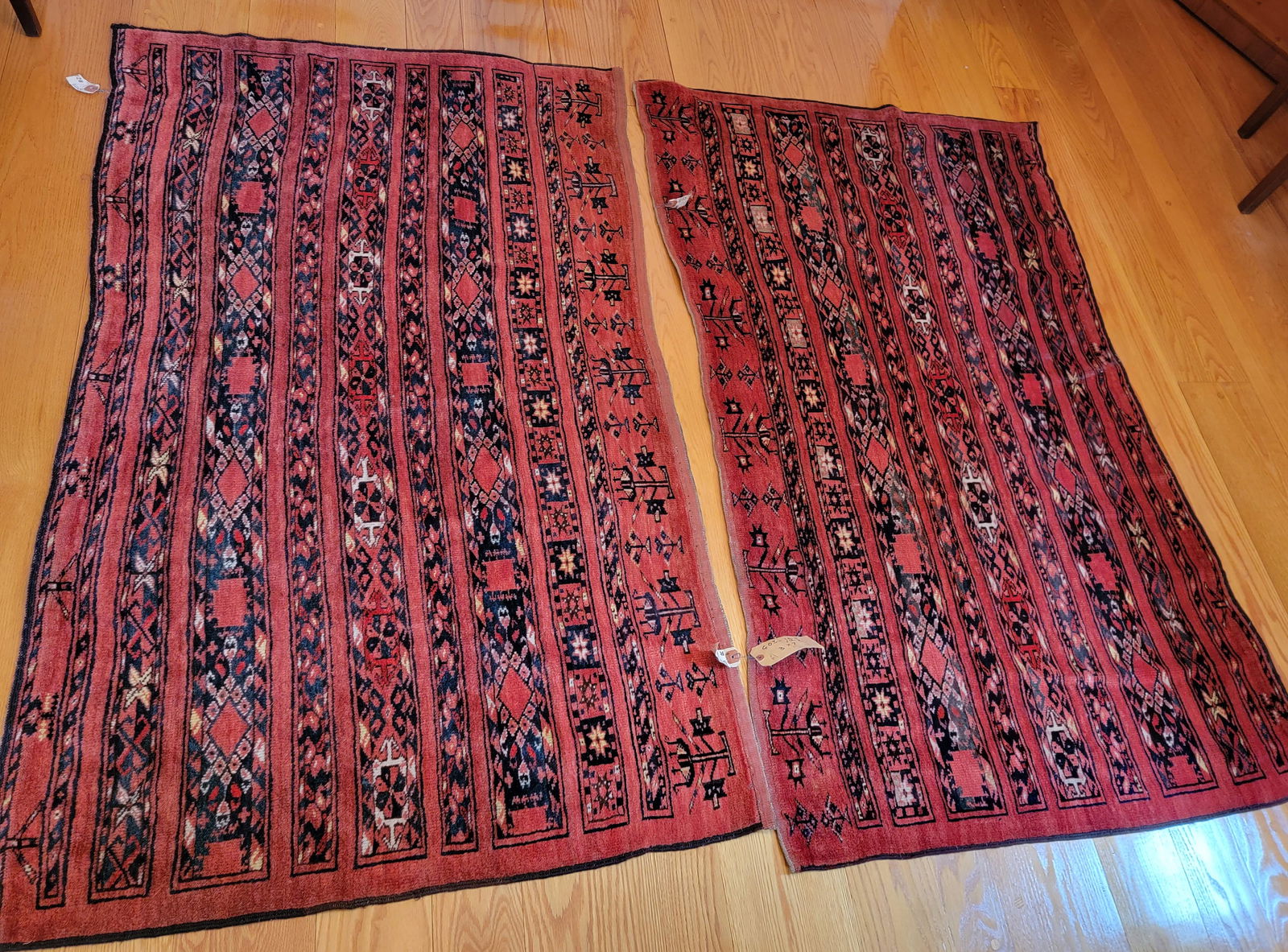 PAIR OF ORIENTAL RUGS (1 of 3)