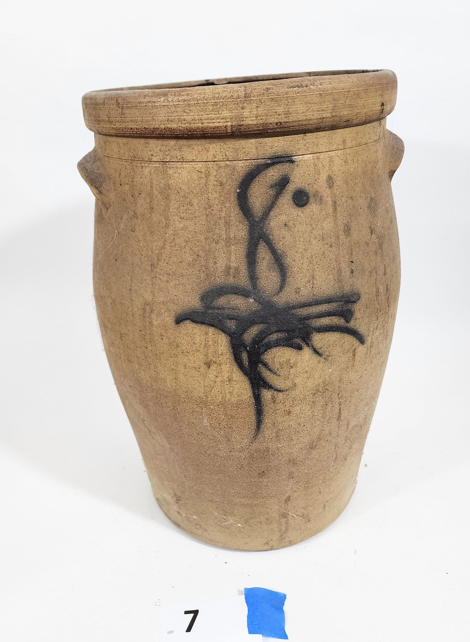 LARGE STONEWARE JAR (1 of 5)