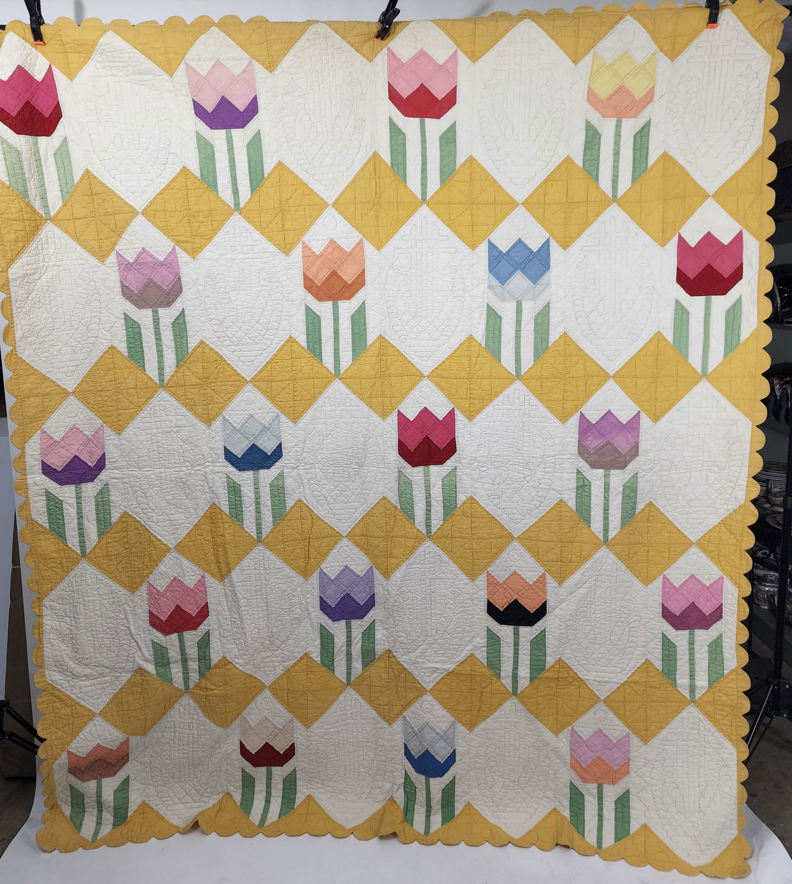AMERICAN FLORAL QUILT (1 of 5)