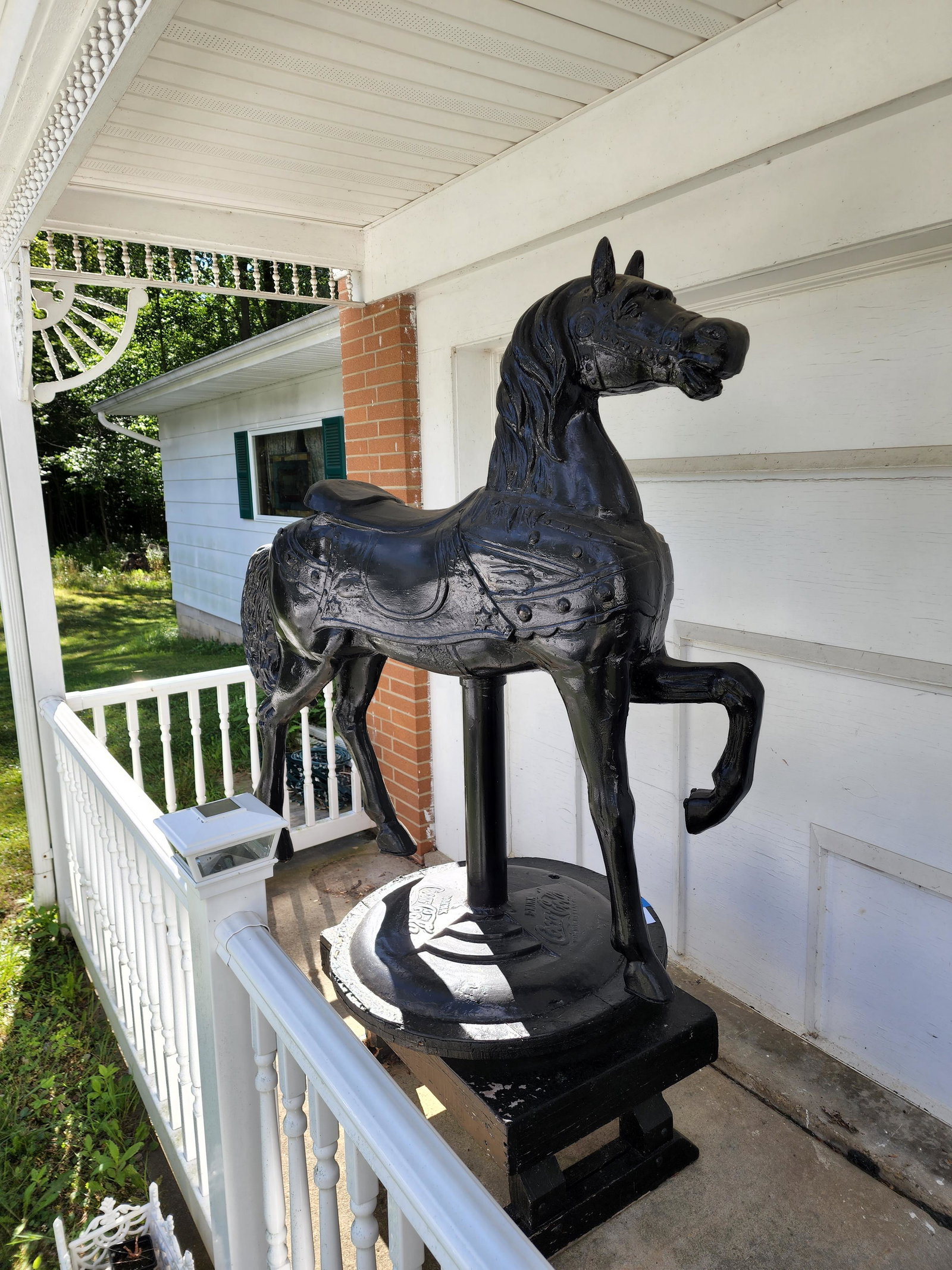 VINTAGE COCA-COLA CAROUSEL HORSE (1 of 4)