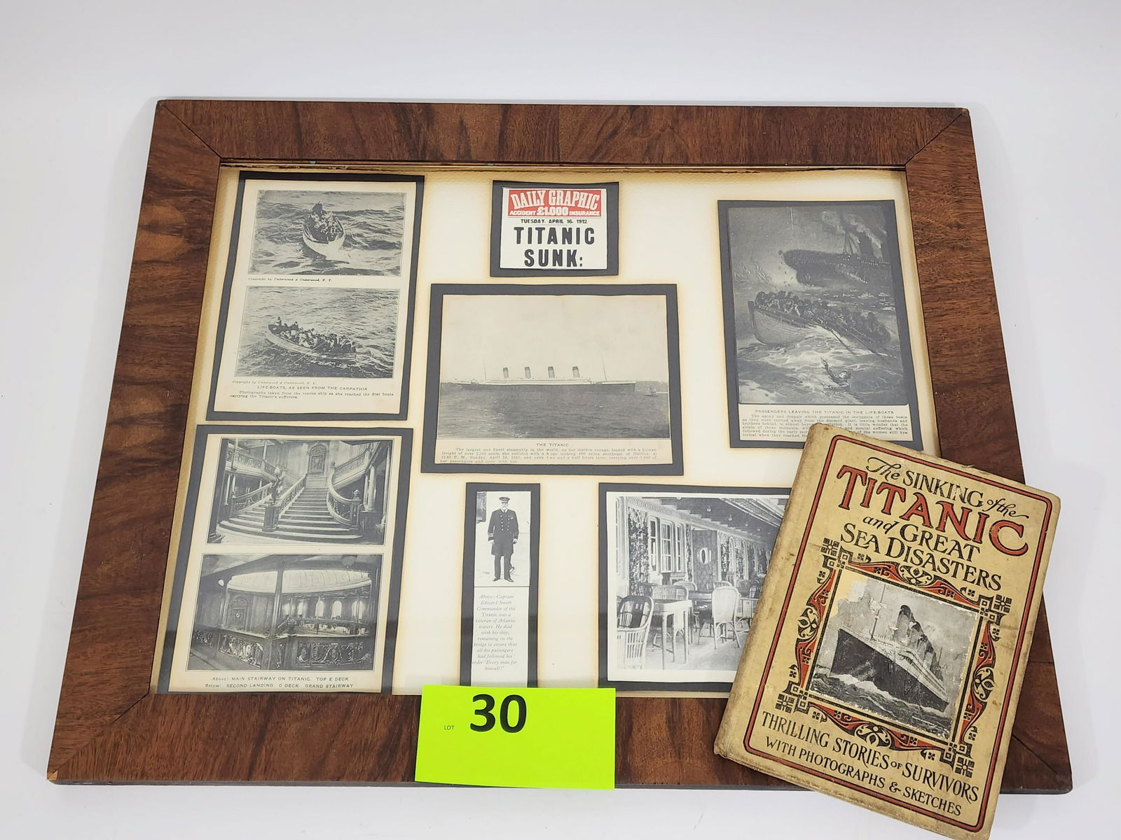 COLLECTION OF TITANIC MEMORABILIA (1 of 5)