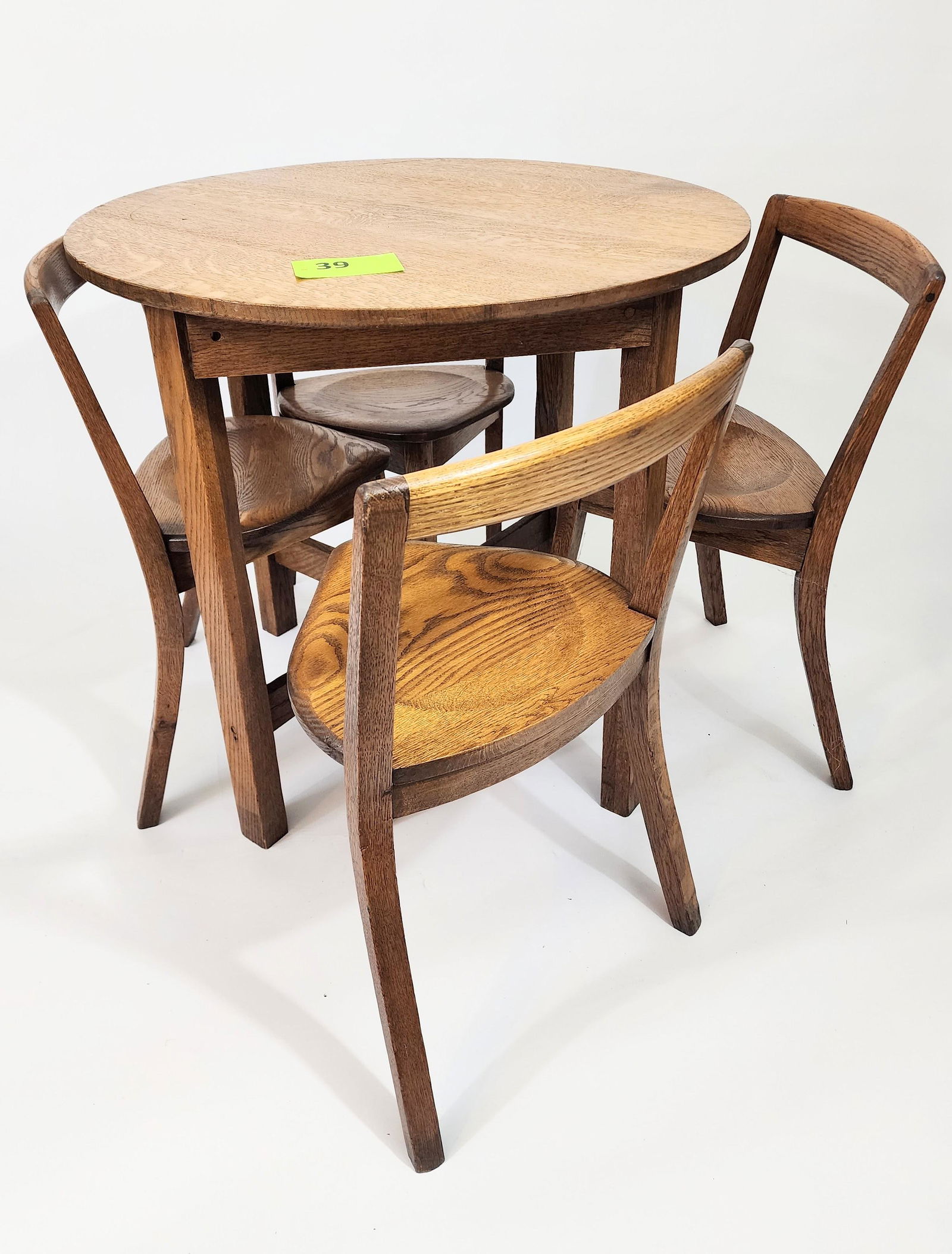 OAK BISTRO-STYLE SET (1 of 3)