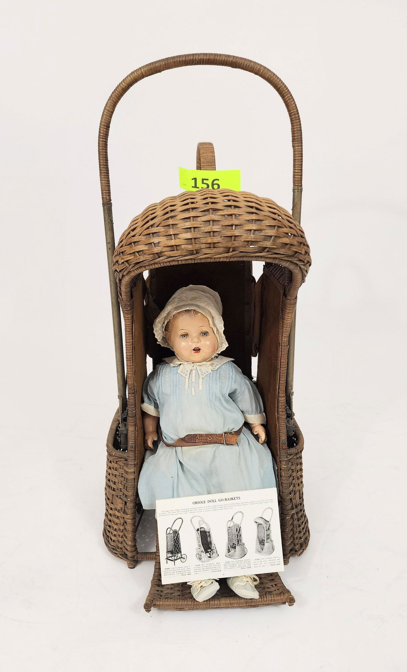 ORIOLE DOLL GO-BASKET CARRIAGE (1 of 8)
