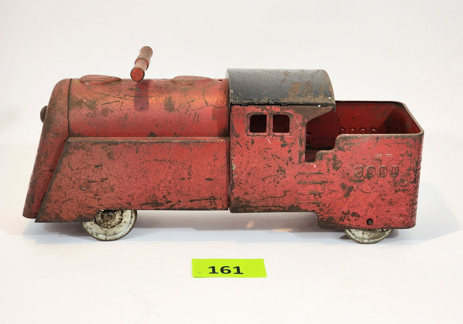 MARX PRESSED STEEL TRAIN RIDING TOY (1 of 5)