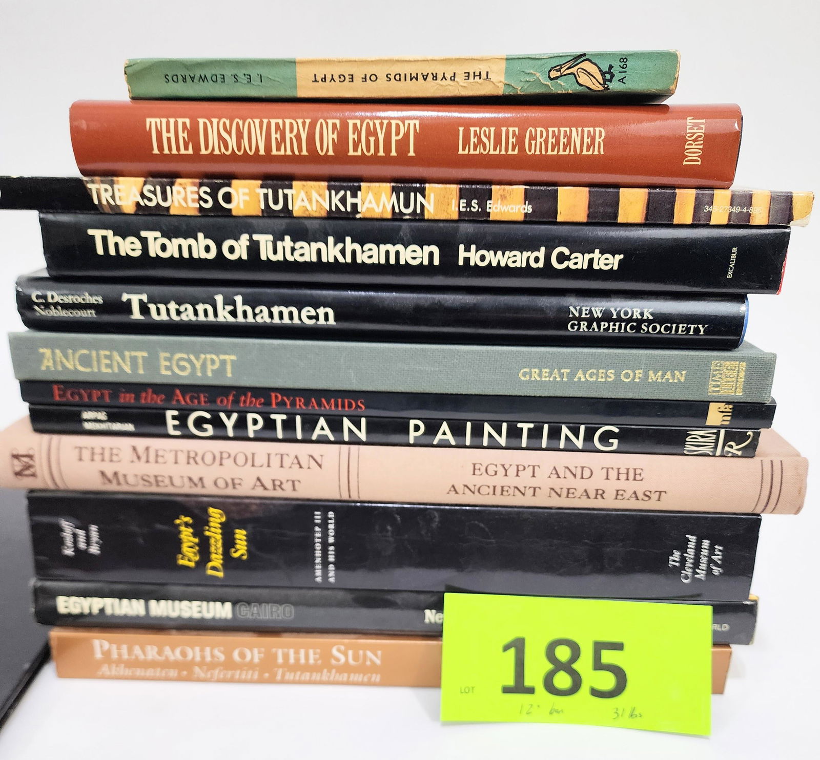 GROUP OF ANCIENT EGYPT ART & ARCHITECTURE BOOKS (1 of 2)