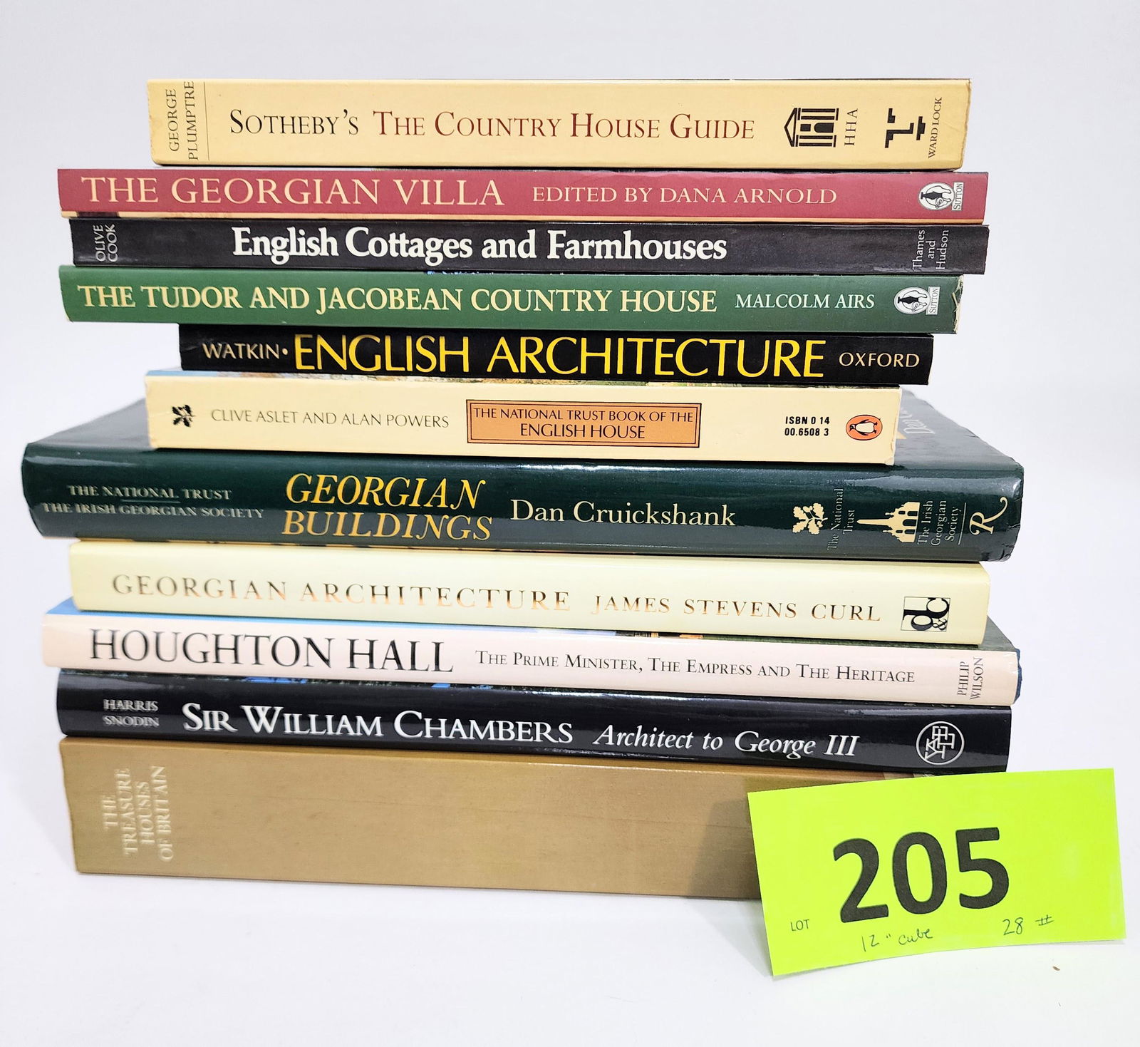 GROUP OF BOOKS ON ENGLISH ARCHITECTURE (1 of 1)
