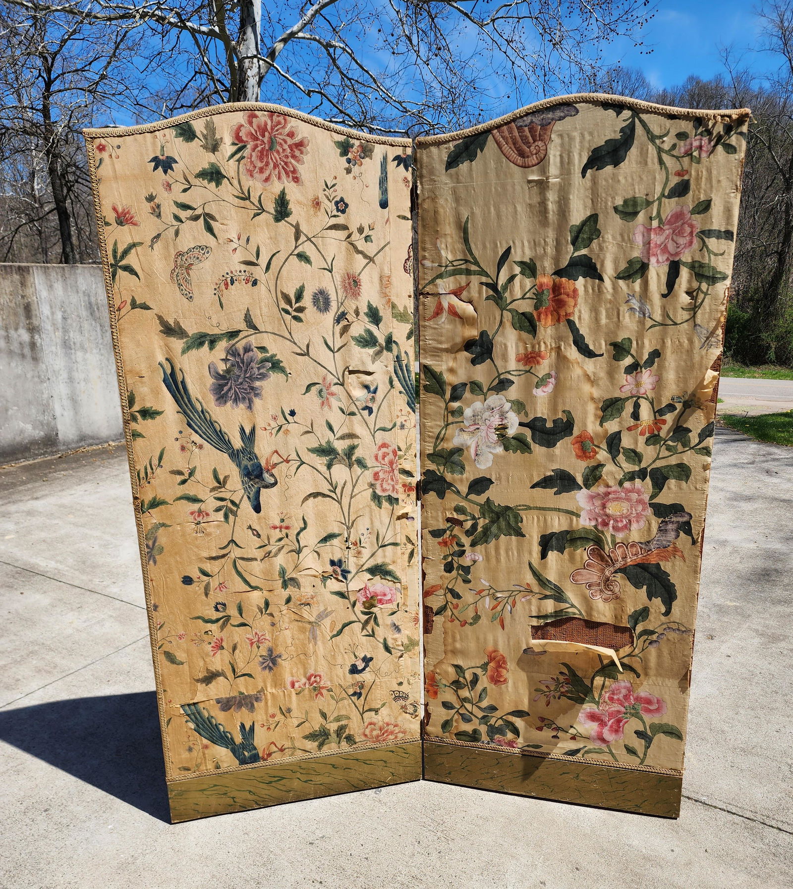 ANTIQUE DRESSING SCREEN (1 of 5)