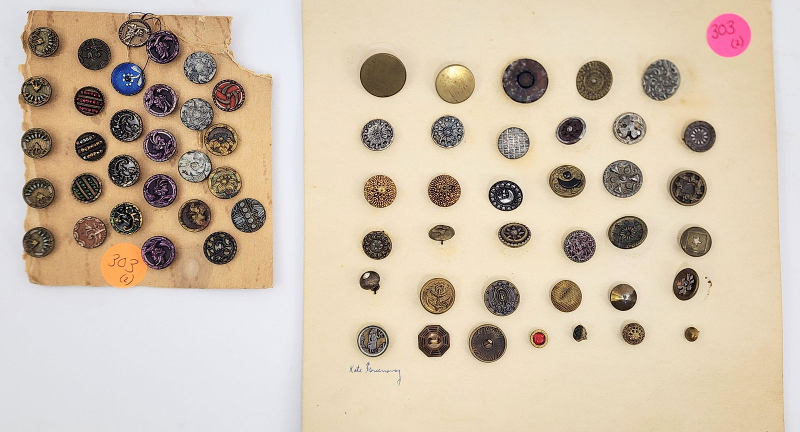 GROUP OF VICTORIAN BUTTONS (1 of 3)