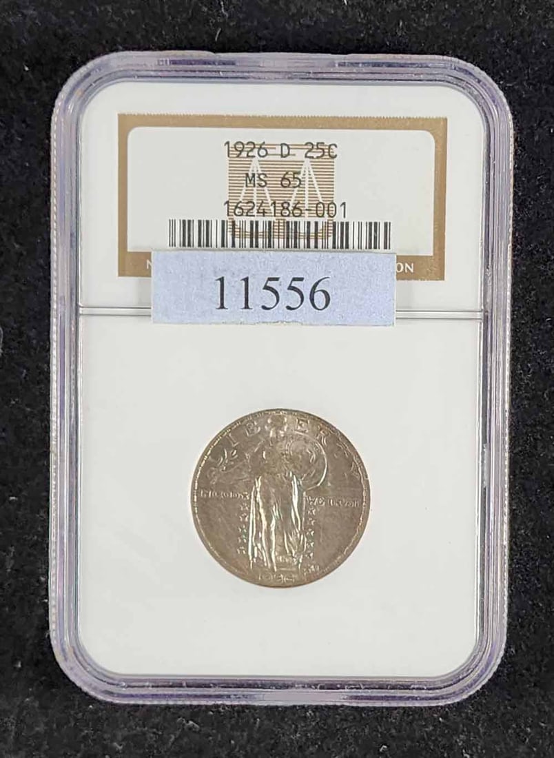 1926-D SILVER STANDING LIBERTY QUARTER DOLLAR MS65 NGC (1 of 2)