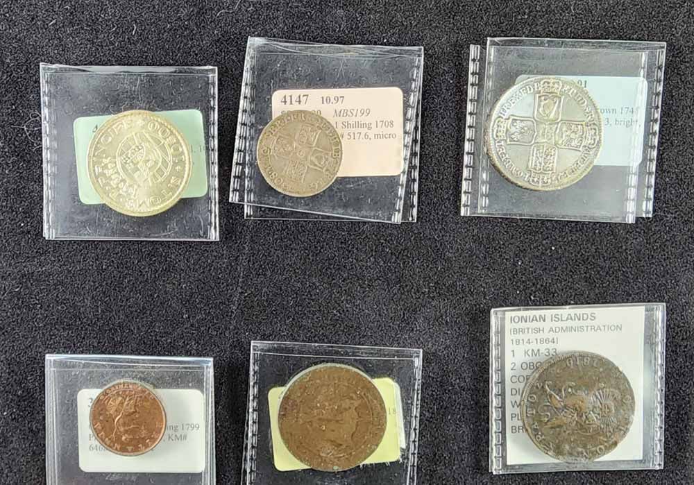 GROUP OF WORLD COINS (1 of 3)
