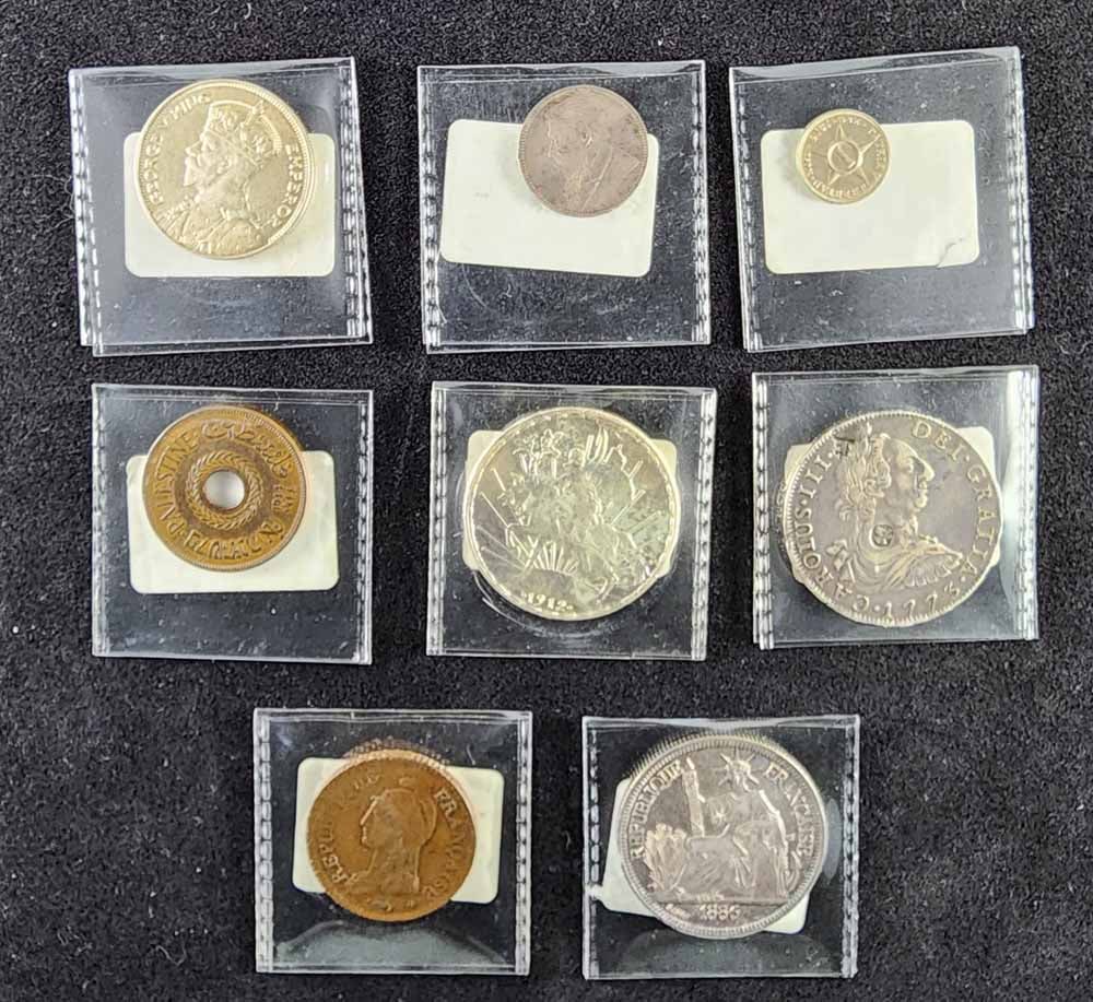 GROUP OF WORLD COINS (1 of 3)