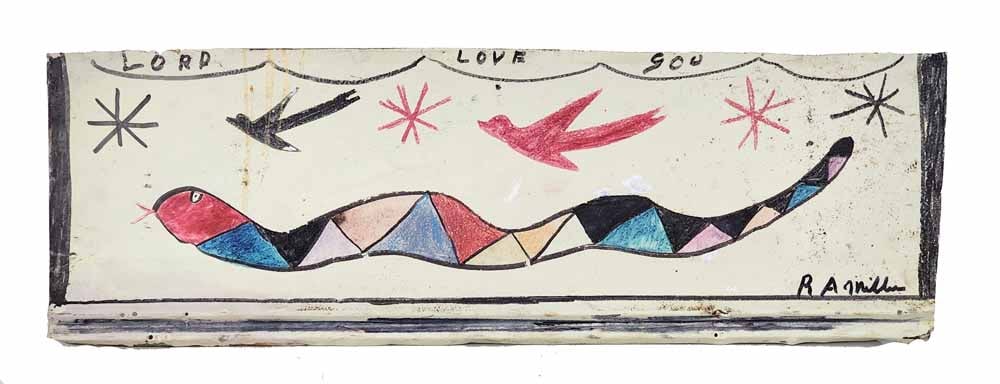 SNAKE BY R.A. MILLER (1912?2006) (1 of 2)