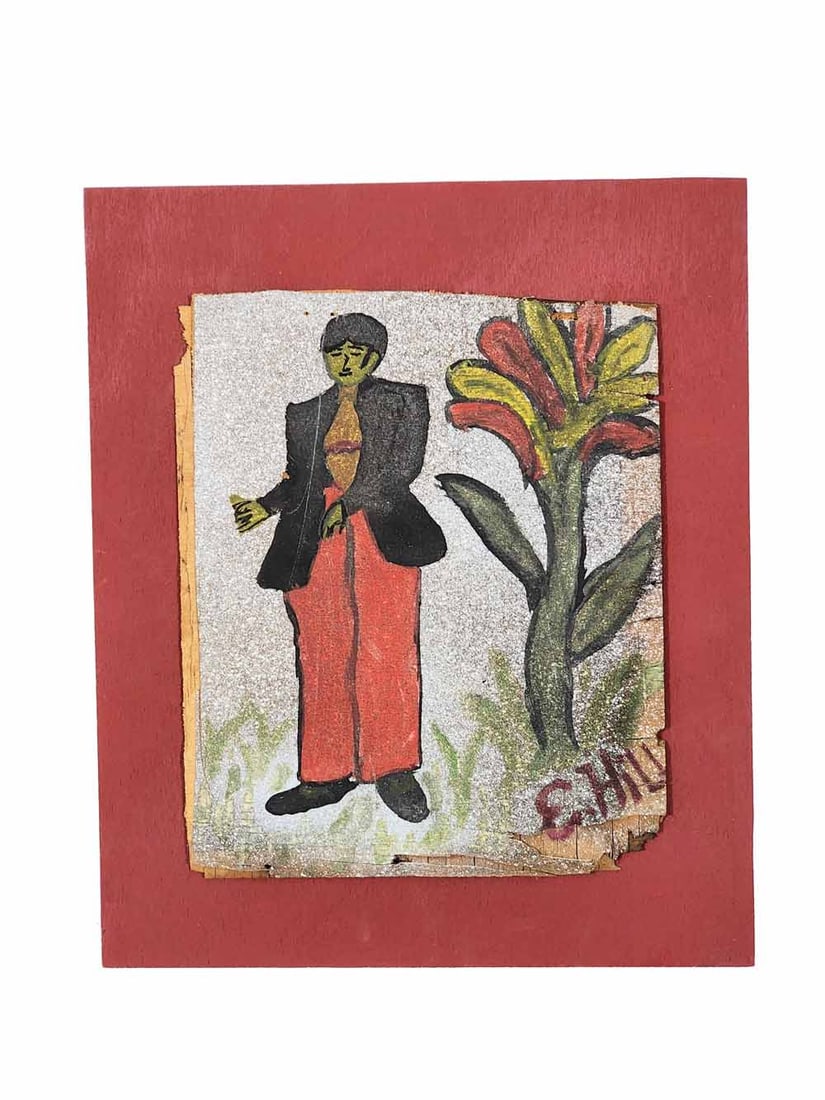 EUGENE HILL (20TH CENTURY): PORTRAIT OF A BEATLE (1 of 3)