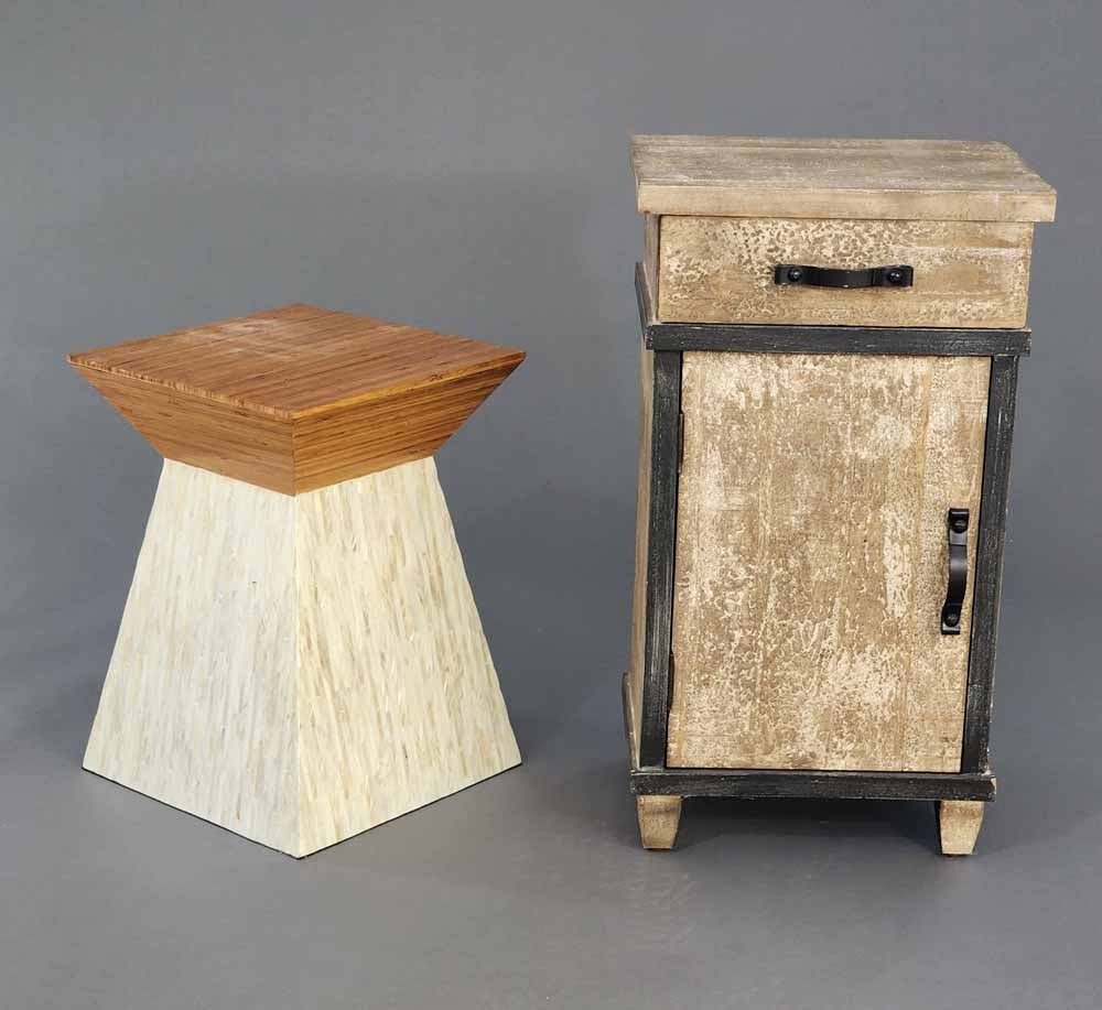 TWO SIDE TABLES (1 of 2)