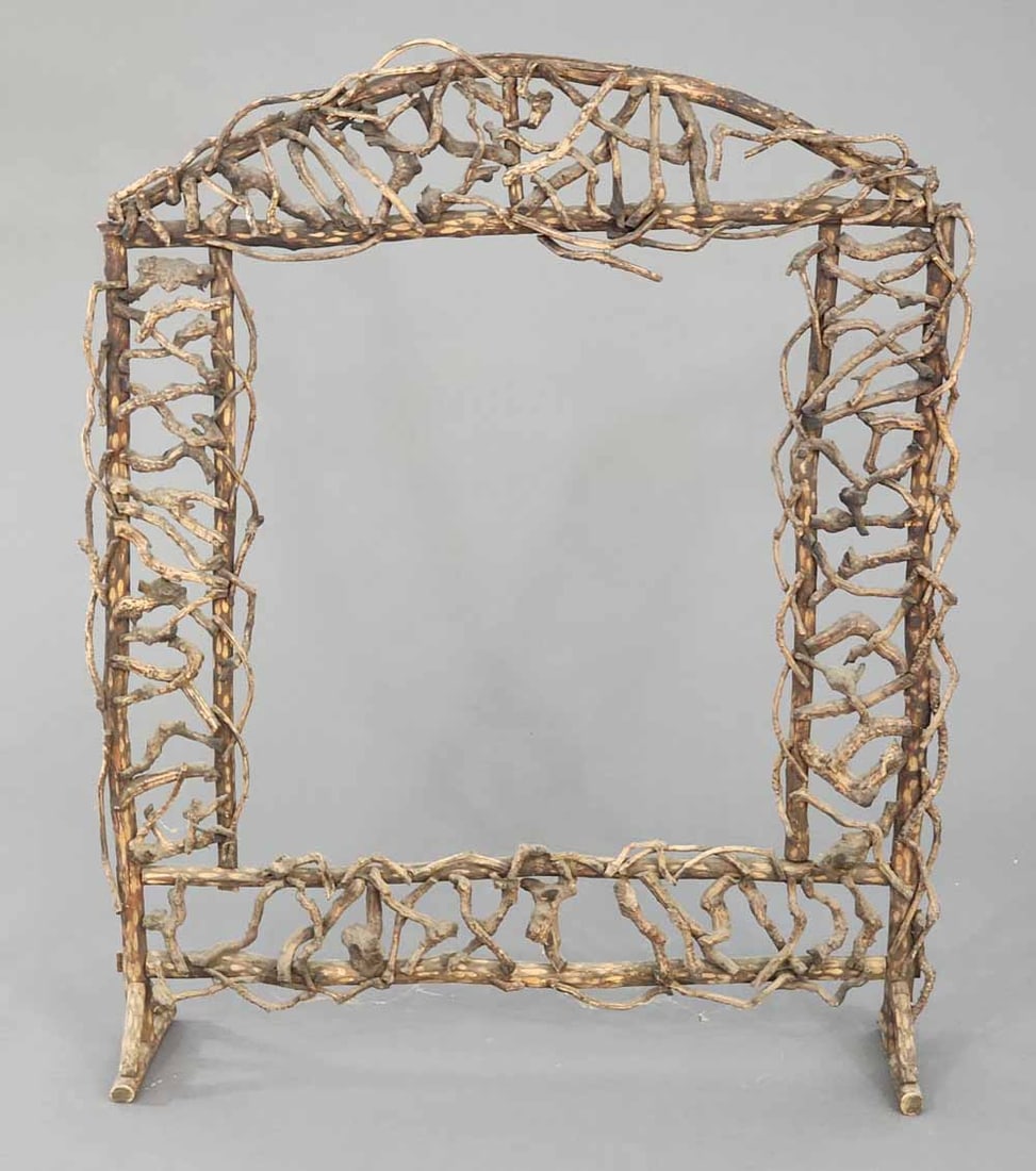 RUSTIC OR ADIRONDACK FIRESCREEN (1 of 5)