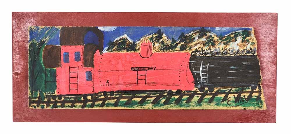 EUGENE HILL (20TH CENTURY): TRAIN (1 of 3)