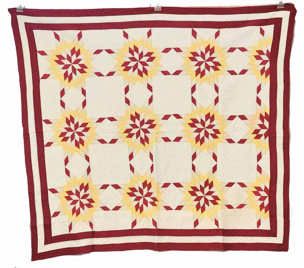 TOUCHING STARS PIECED QUILT (1 of 4)