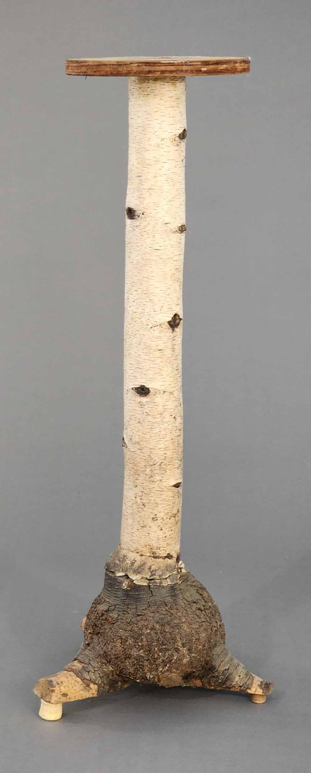 RUSTIC OR ADIRONDACK PLANT STAND (1 of 3)