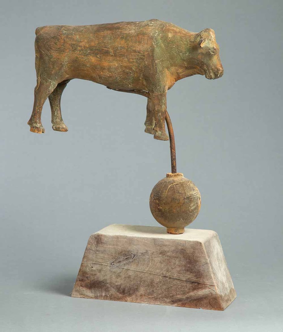 FOLKSY COW WEATHERVANE (1 of 2)