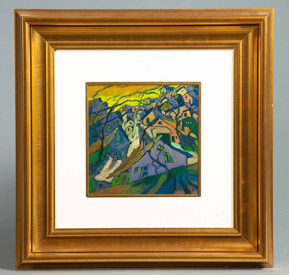 LANDSCAPE BY WILLIAM H. COMPTON (AMERICAN, FL. EARLY 20TH CENTURY) (1 of 4)