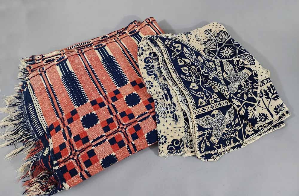 TWO COVERLETS (1 of 3)