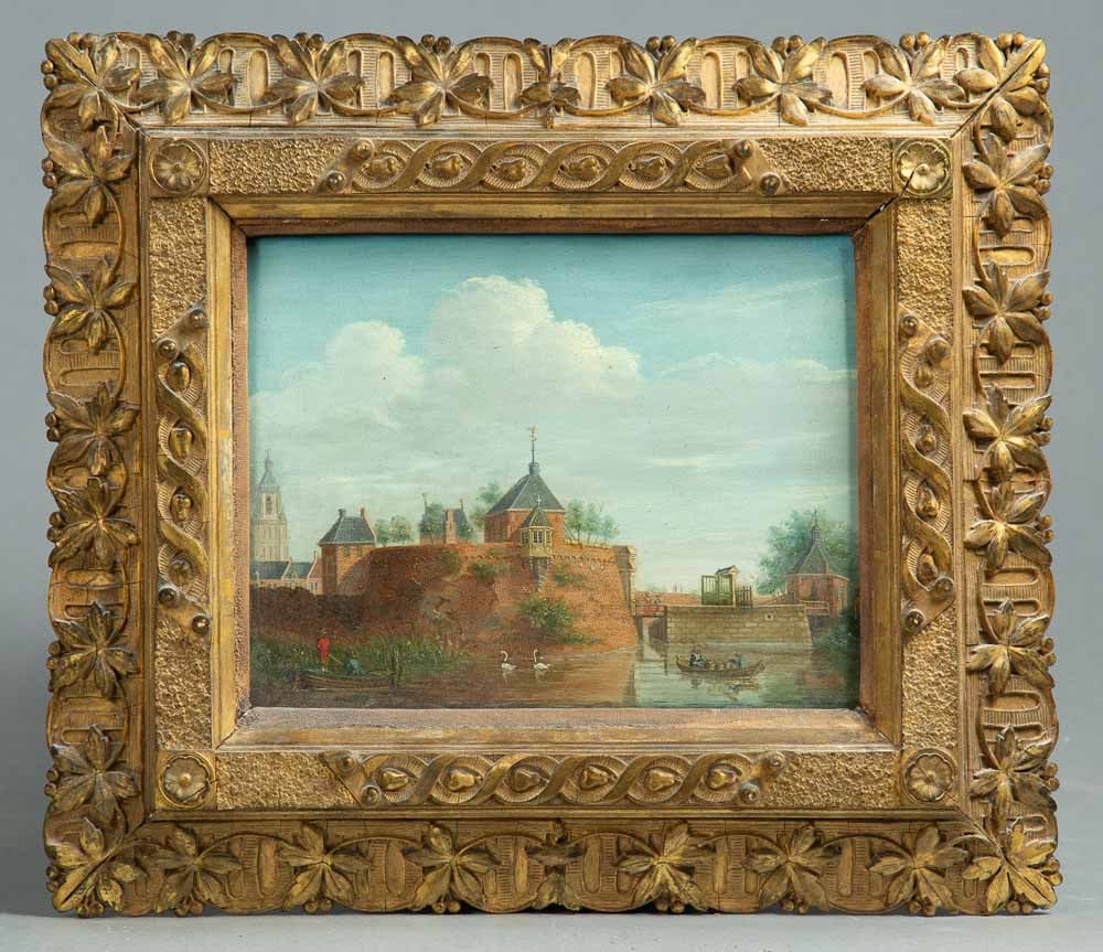 VIEW OF SABELSPOORT IN ARNHEM AFTER JAN DE BEIER (DUTCH, 1703-C.1780). (1 of 4)