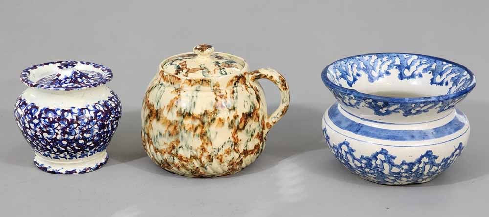 THREE PIECES OF SPONGEWARE (1 of 3)