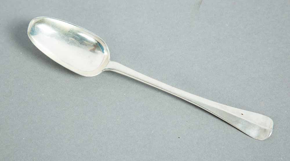COIN SILVER SERVING SPOON (1 of 5)
