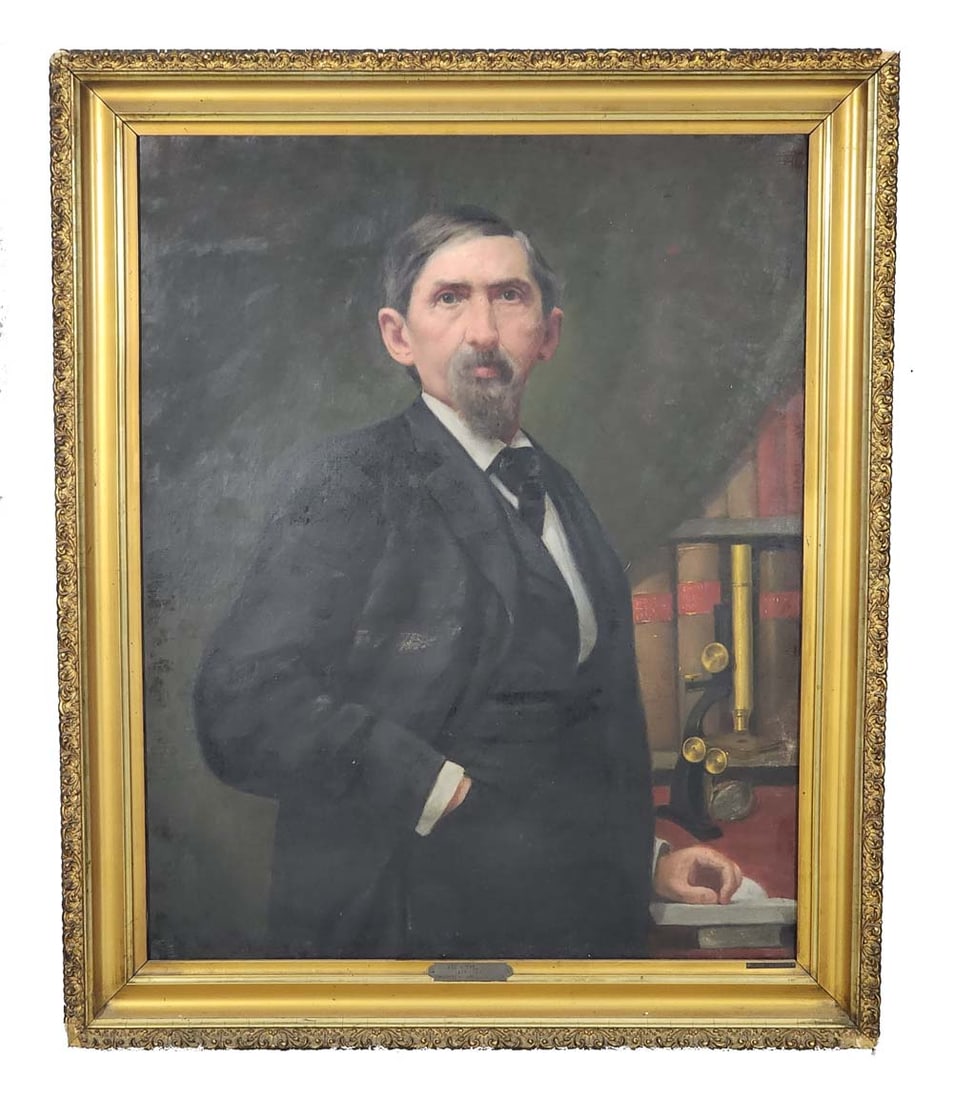 PORTRAIT OF JOSEPH TODD, MD BY MICHAEL S. NACHTRIEB (OHIO, 1835-1916) (1 of 6)