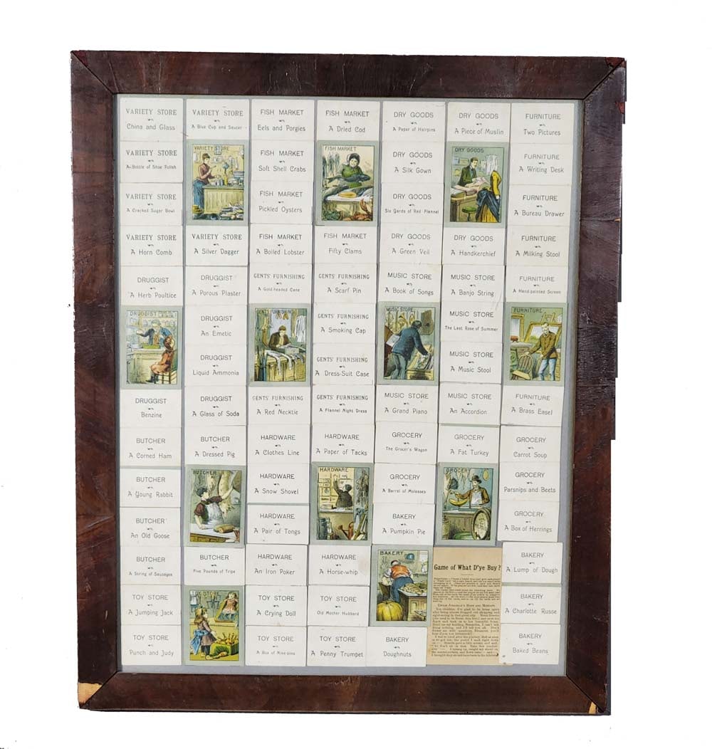 TWO FRAMED CHILDREN'S ITEMS (1 of 10)