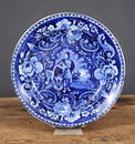 STAFFORDSHIRE "PEACE AND PLENTY" PLATE