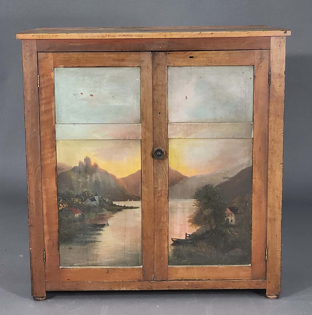 DECORATED CUPBOARD (1 of 6)