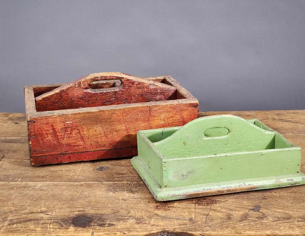 TWO PAINTED CARRIERS (1 of 5)