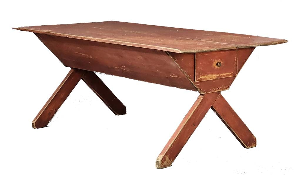 AMERICANA-STYLE SAWBUCK TABLE (1 of 5)