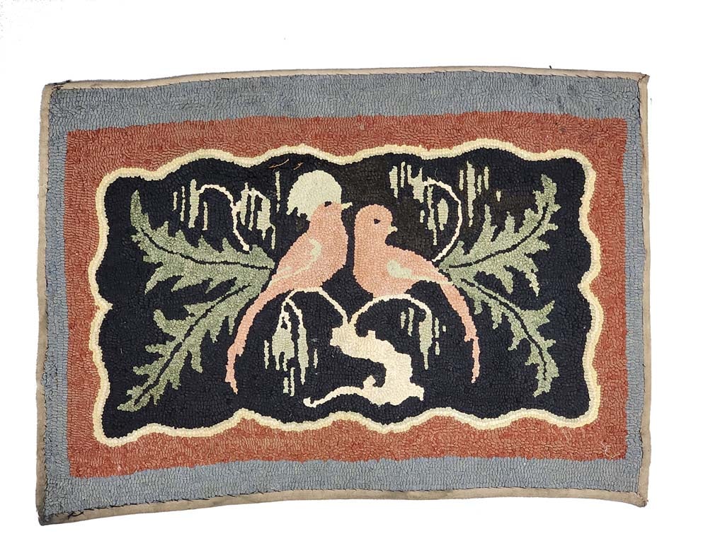 HOOKED RUG (1 of 2)